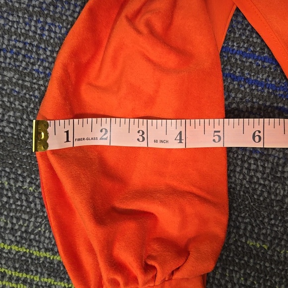 For Love & Lemons-"Gloria" Suede Asymmetrical Cutout Dress-Size Medium - Picture 7 of 16